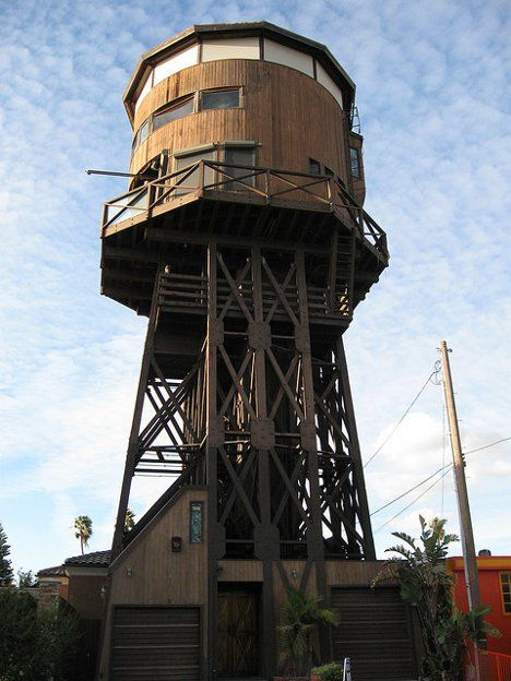 Huntington Beach CA Converted In The 1980s This Water Tower Has 