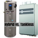 Hybrid Water Heater Versus Tankless Water Heating Experts WHE