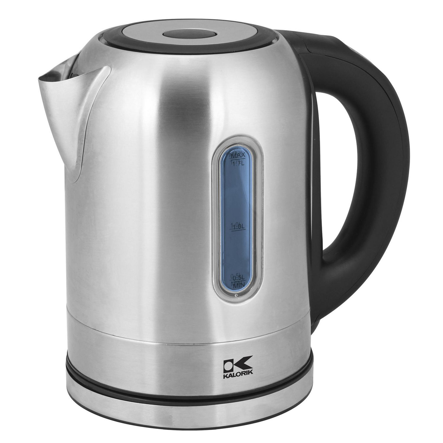 Kalorik 1 7 Liter Digital Water Kettle With Color LED Stainless Steel 