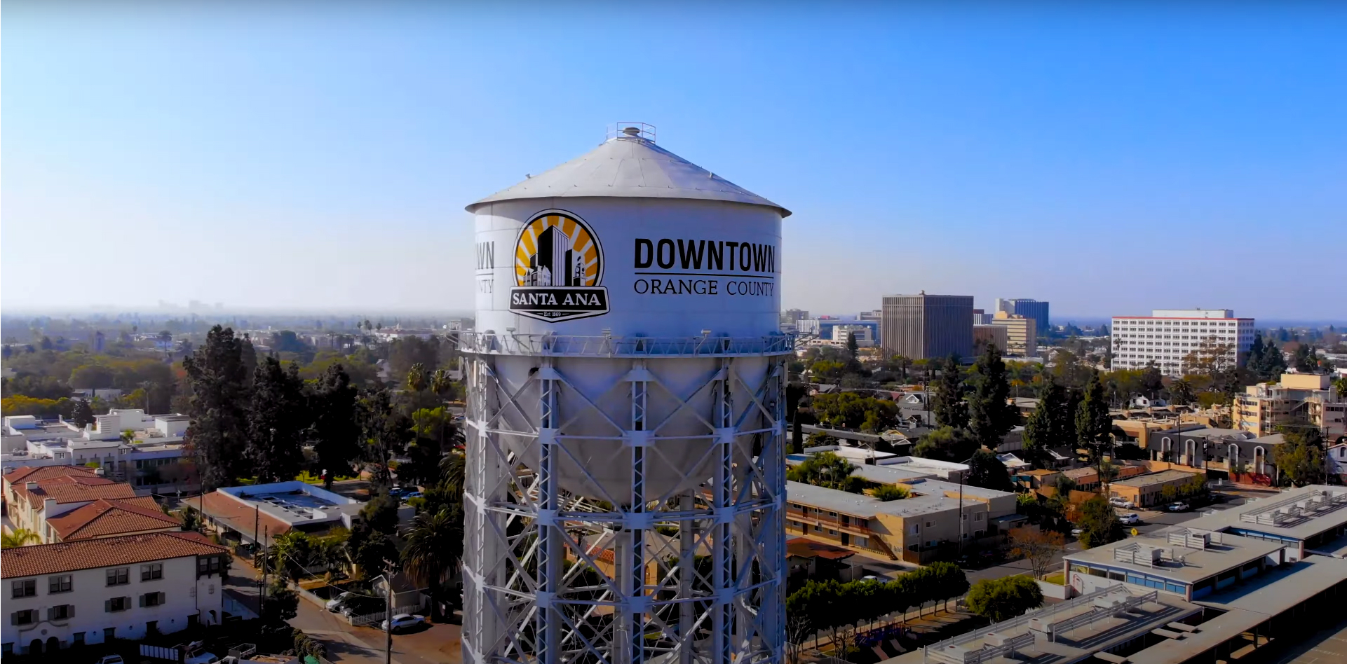 Santa Ana Water Tower City Of Santa Ana