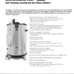 STATE WATER HEATERS SBD30 150 NE SPECIFICATIONS Pdf Download ManualsLib