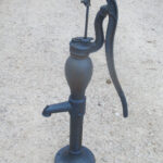 Well Water Pump Cast Iron Cistern Pitcher Windmill Garden Chandler