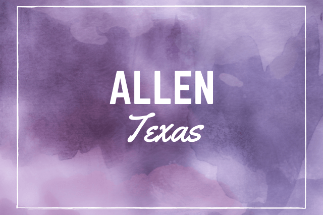 Allen Texas Water Quality