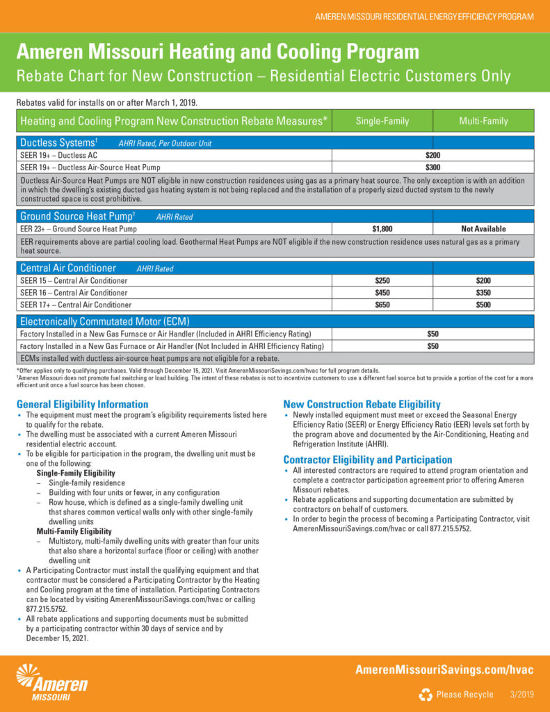 Ameren Missouri Water Heater Rebate WaterRebate