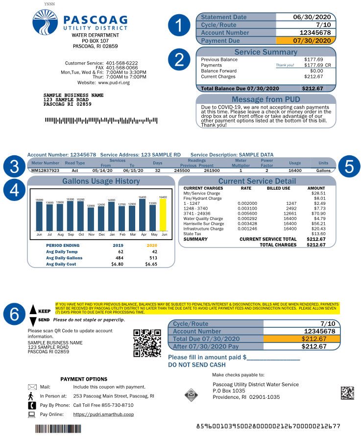 Aqua Water Bill Pay Discount Sales Save 58 Jlcatj gob mx