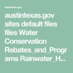 Austintexas gov Sites Default Files Files Water Conservation Rebates