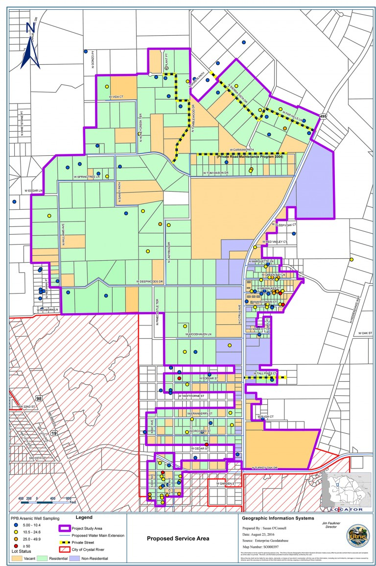 Citrus County Water Project Might End Arsenic Concerns WUFT News