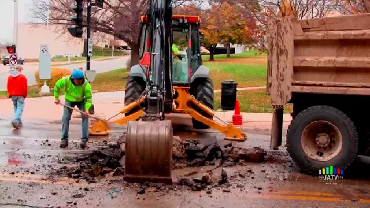 City Of Janesville Water Main Repair YouTube