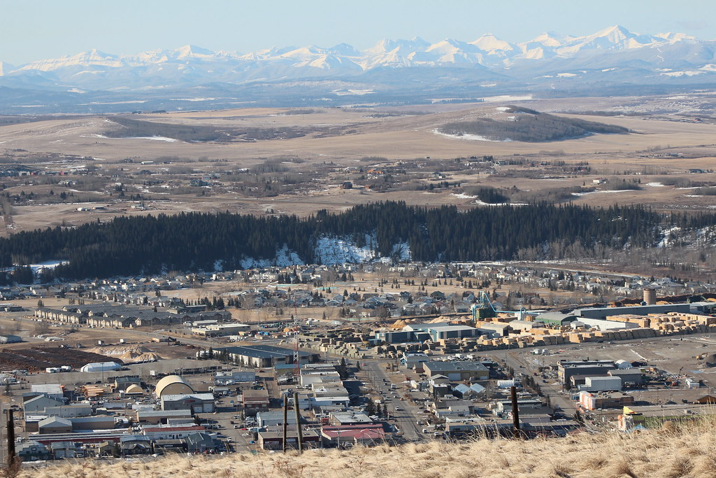 Down Town Cochrane Alberta Another Shot Of Down Town Cochr Flickr