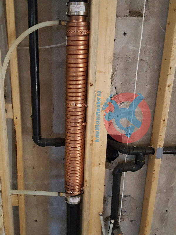 Drain Water Heat Recovery Unit By Mister Plumber Mister Plumber