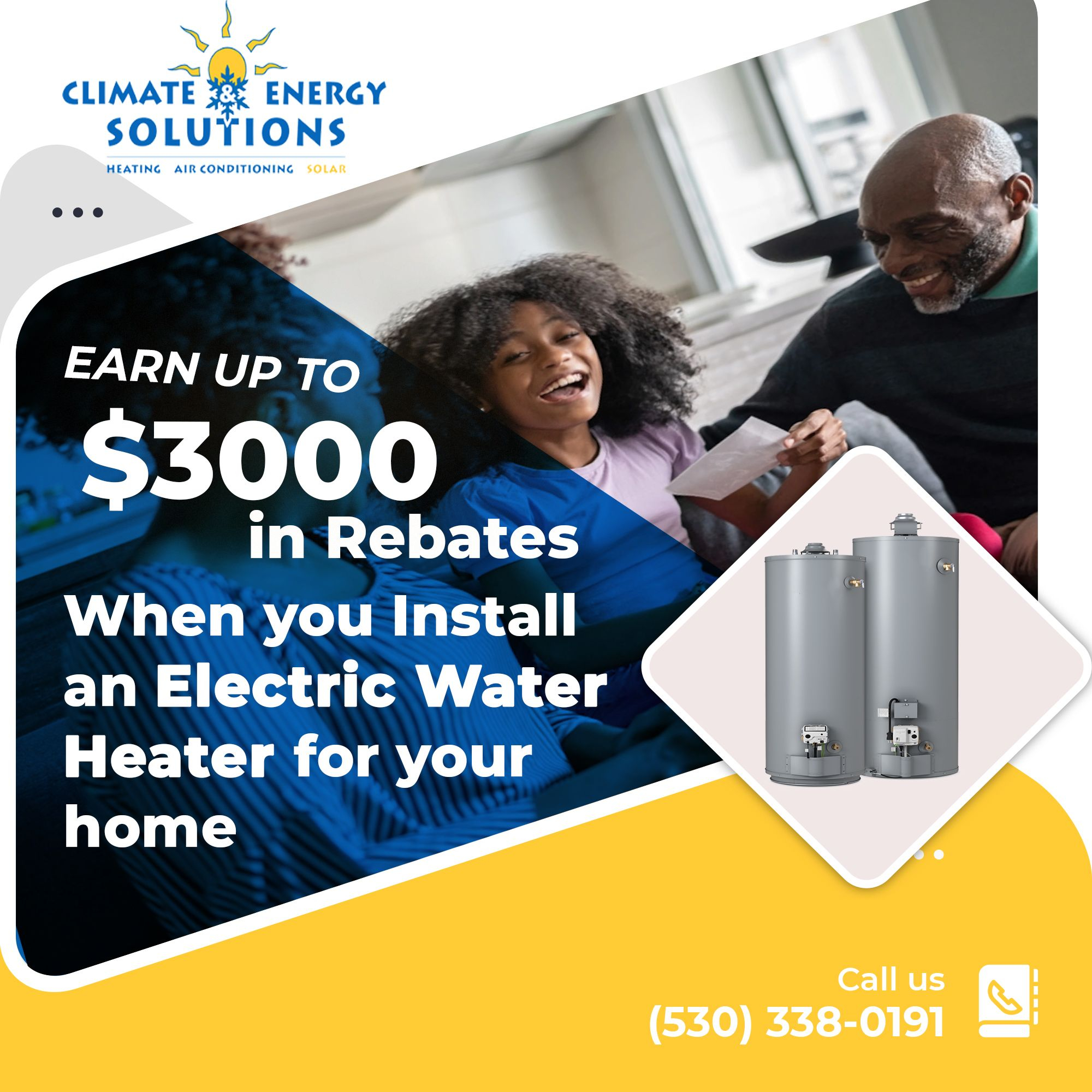 Earn Up To 3000 In Rebates When You Install An Electric Water Heater 