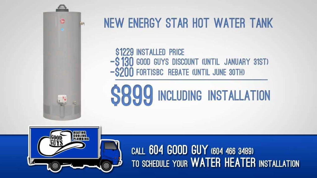 FortisBC 200 Energy Star Hot Water Tank Rebate YouTube