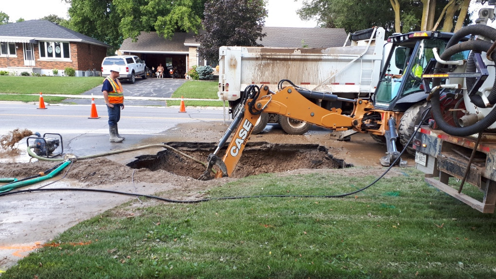 Guelph Water Main Break Repairs Expected To Last Into Weekend CTV News