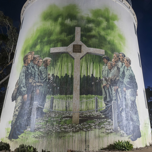 Gunnedah NSW Water Tank Art Artist Jenny McCracken 2 2 Flickr