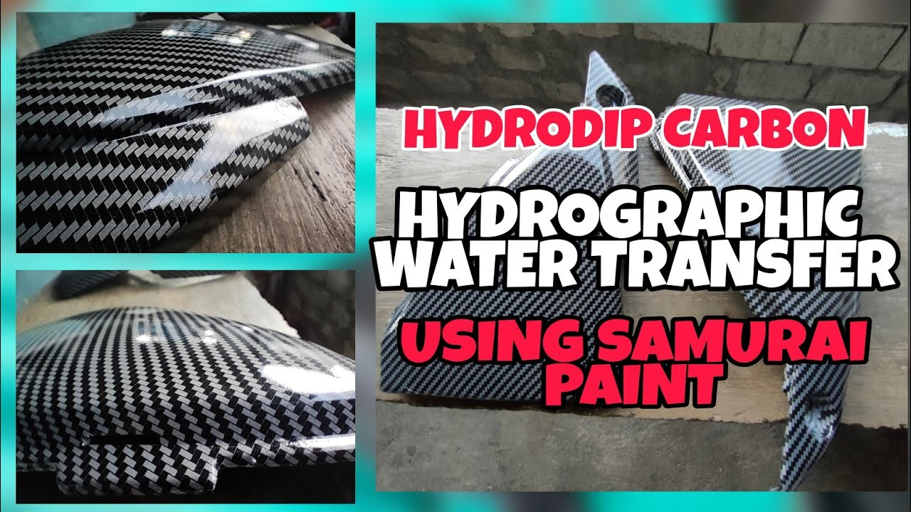 HYDRODIP CARBON LODI WATER TRANSFER FILM TUTORIAL USING SAMURAI PAINT 