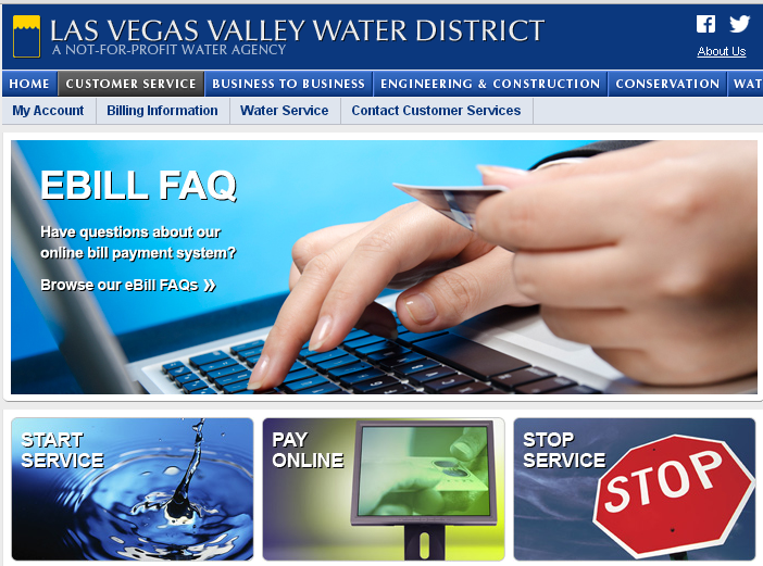 Las Vegas Valley Water District Annrd Business Directory Las Vegas NV