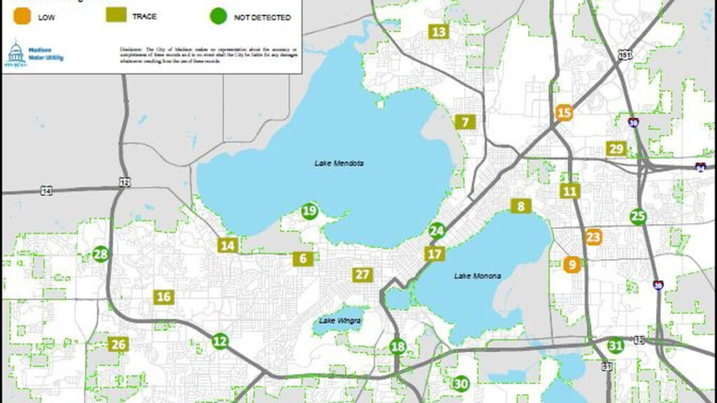 Madison Water Utility Finds PFAS In 4 More Wells Bringing Total To 14