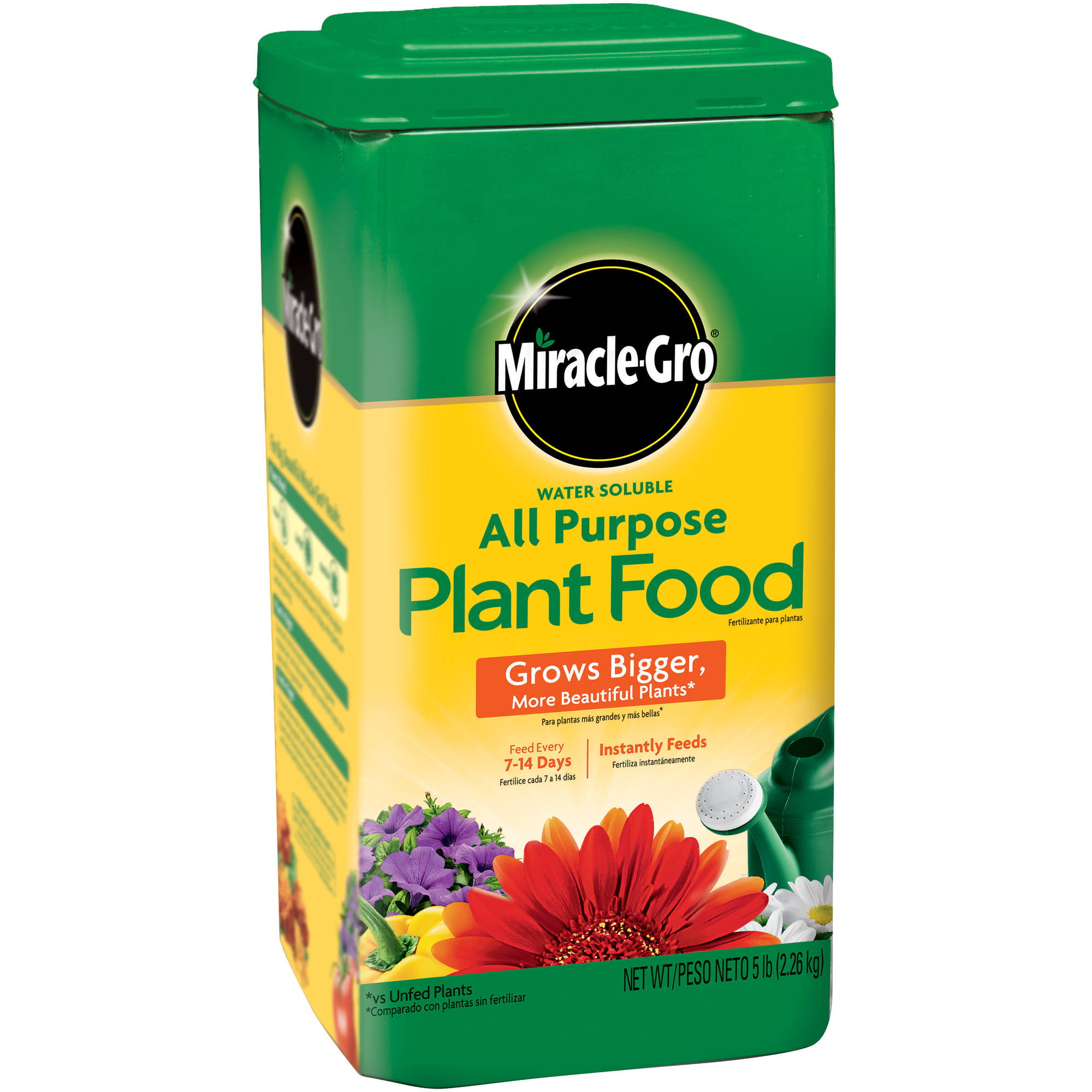 Miracle Gro Water Soluble All Purpose Plant Food 5 Walmart