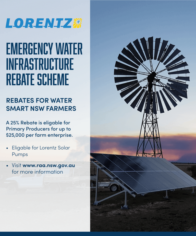 NSW Government Emergency Water Infrastructure Rebate Scheme 