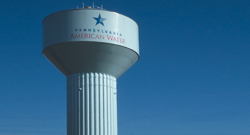 Pennsylvania American Water Elevated Steel Water Tank Phoenix Tank