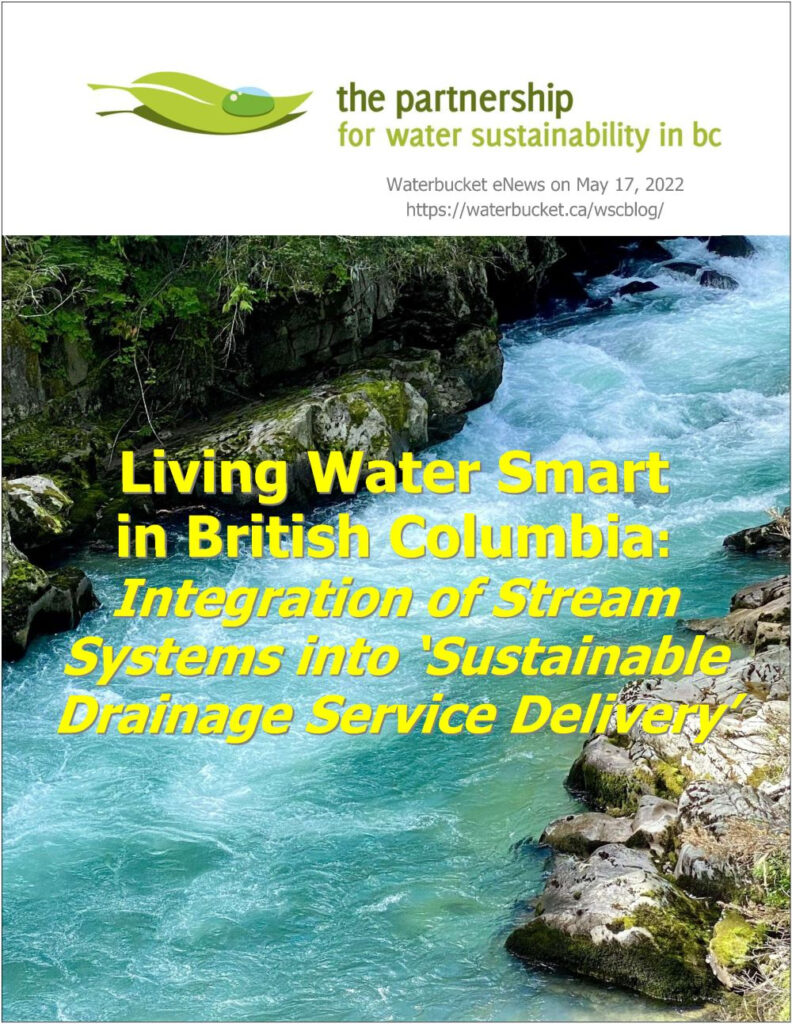 PWSBC Living Water Smart BC Framework 2022 cover Partnership For