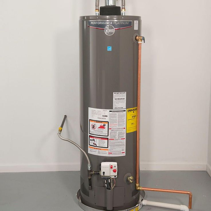 Rheem Performance Platinum 50 Gal Tall 12 Year 40 000 BTU Natural Gas 