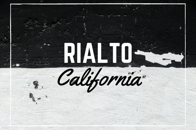 Rialto California Water Quality