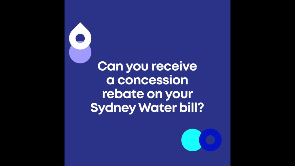 Sydney Water Pension Rebates YouTube