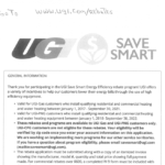 Ugi Rebates Thermostat Printable Rebate Form