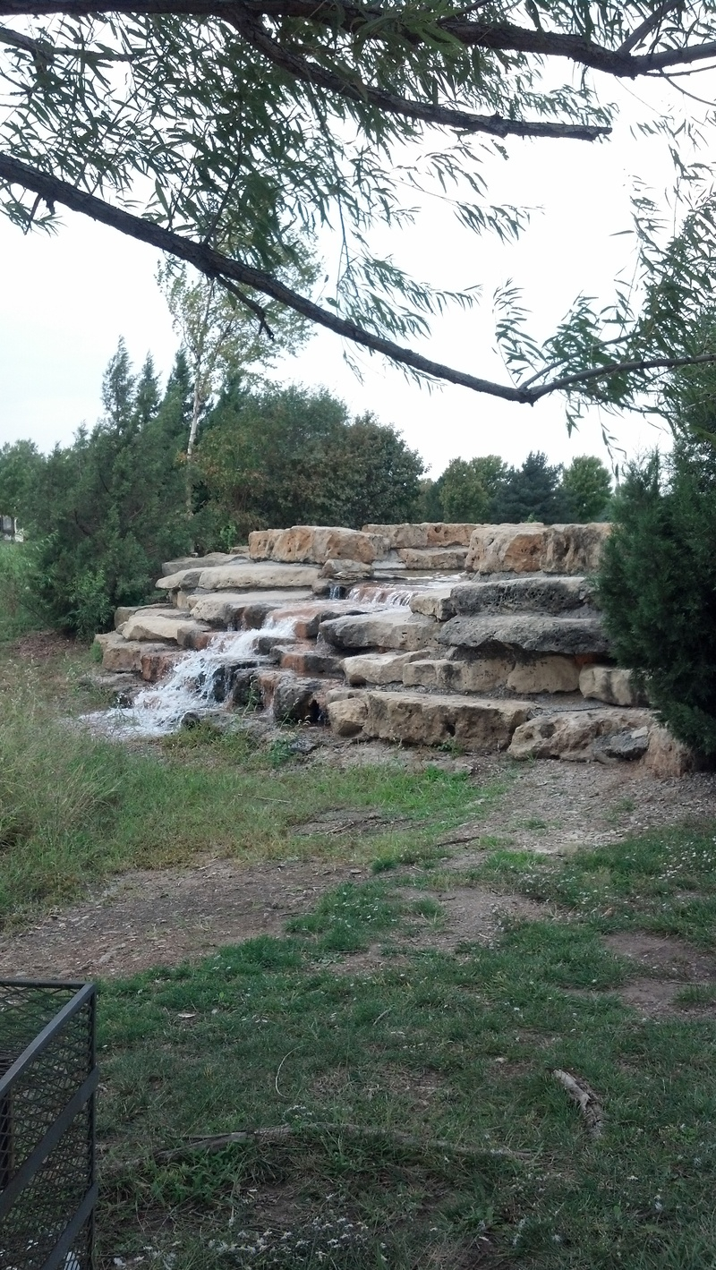 Valley Center KS Valley Center Water Fall Photo Picture Image 