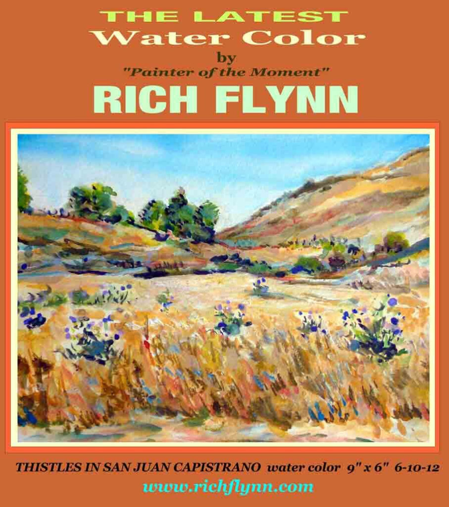 WATER COLOR FOR SALE Watercolor San Juan Capistrano Water