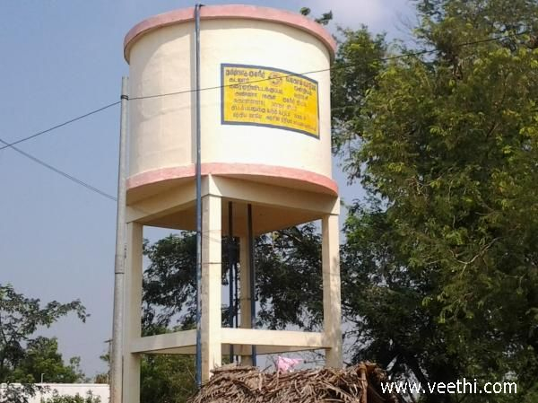 Water Tank By The Tamil Nadu Water Supply And Drainage Board Water 